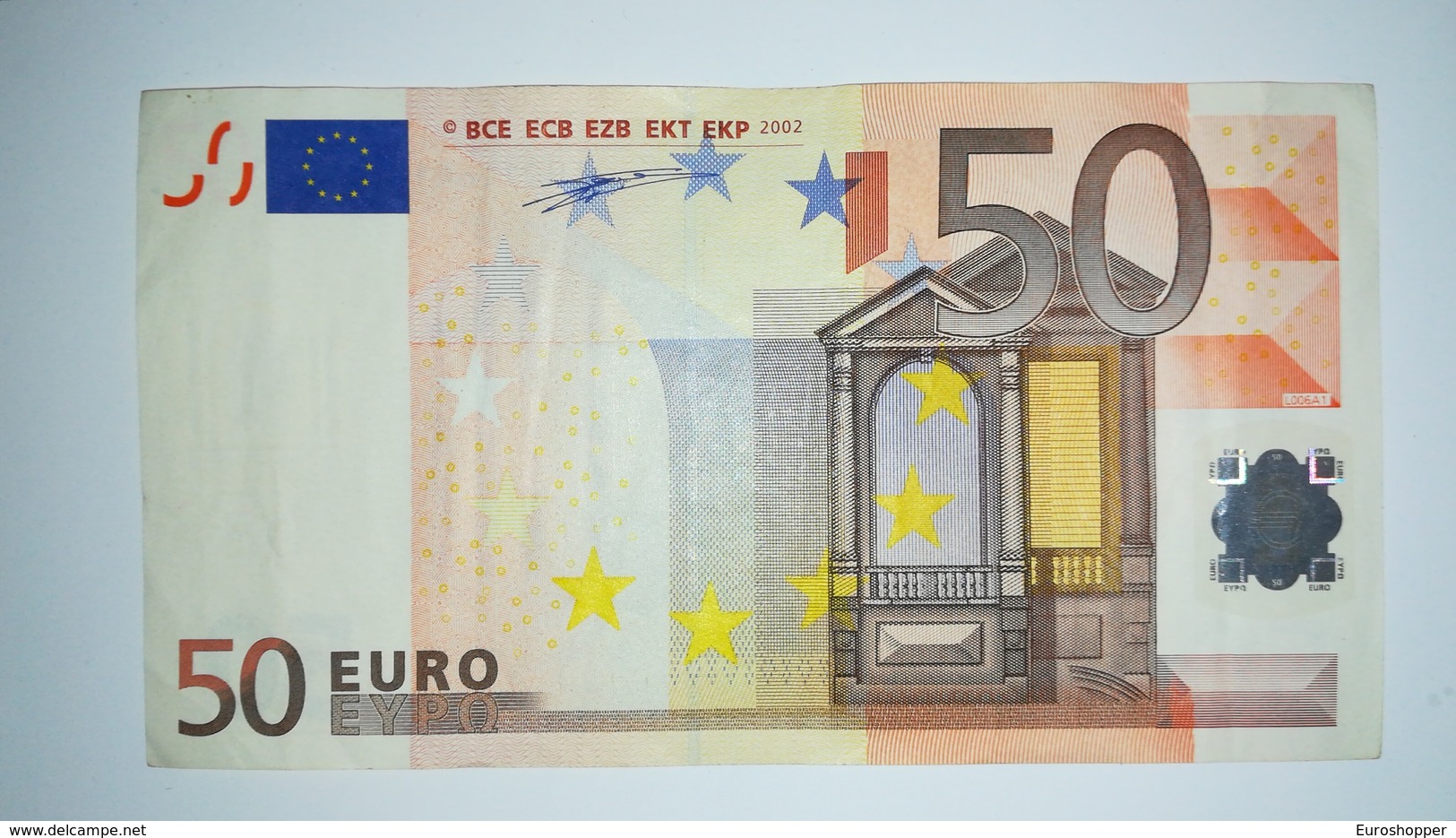 EURO - FRANCE 50 EURO (U) L006 Sign DUISENBERG - 50 Euro