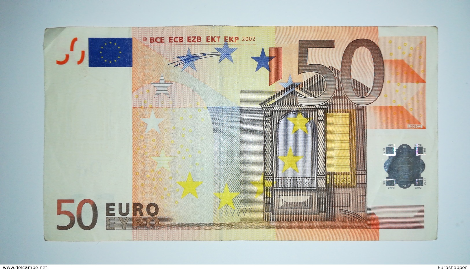 EURO - FRANCE 50 EURO (U) L005 Sign DUISENBERG - 50 Euro