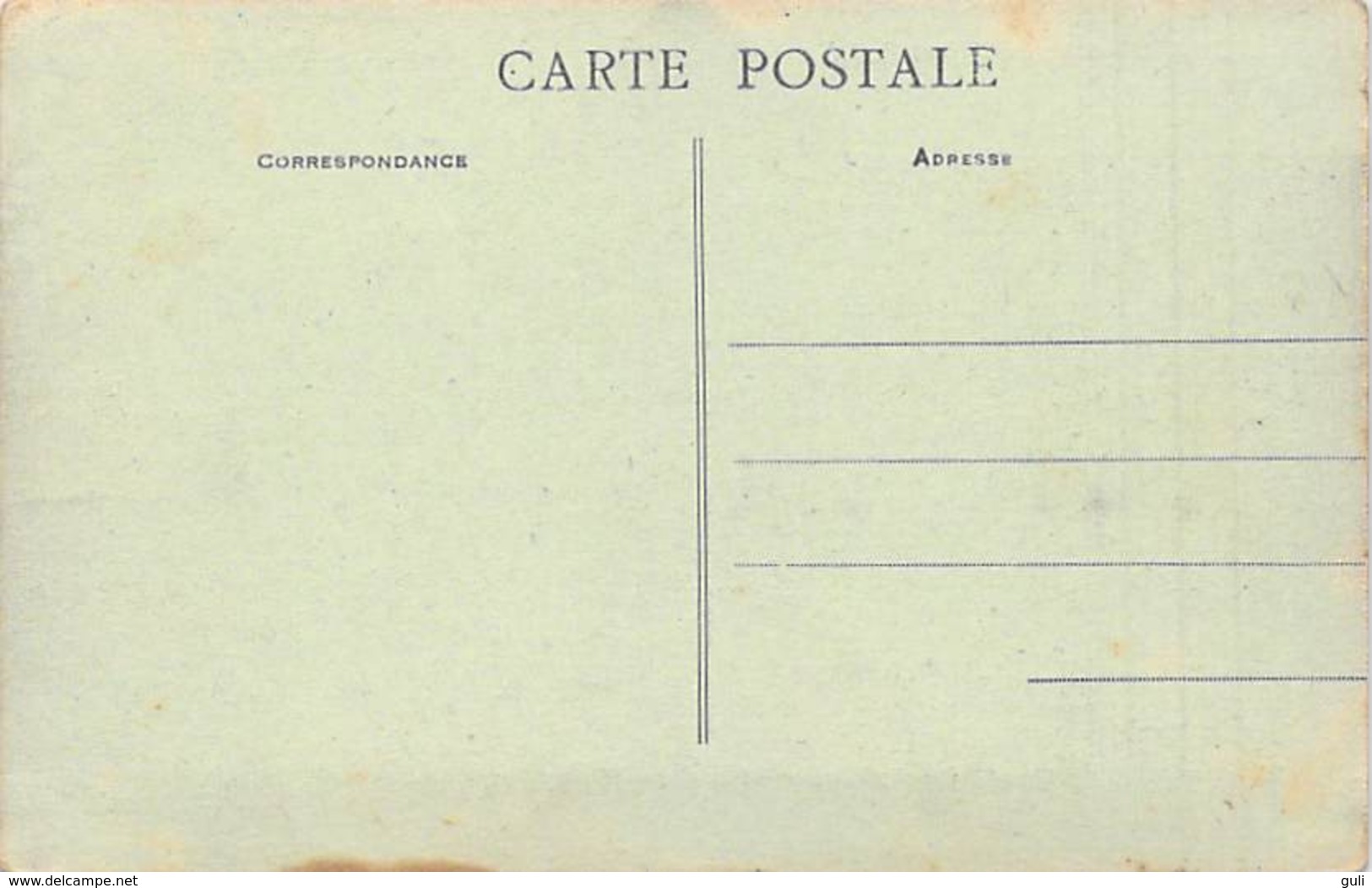 Afrique Tunisie TUNIS Quartier Forgemol Corps De Garde  (4ème Chasseurs D'Afrique Mlilitaria)(Editions:E-O) PRIX FIXE - Tunisie