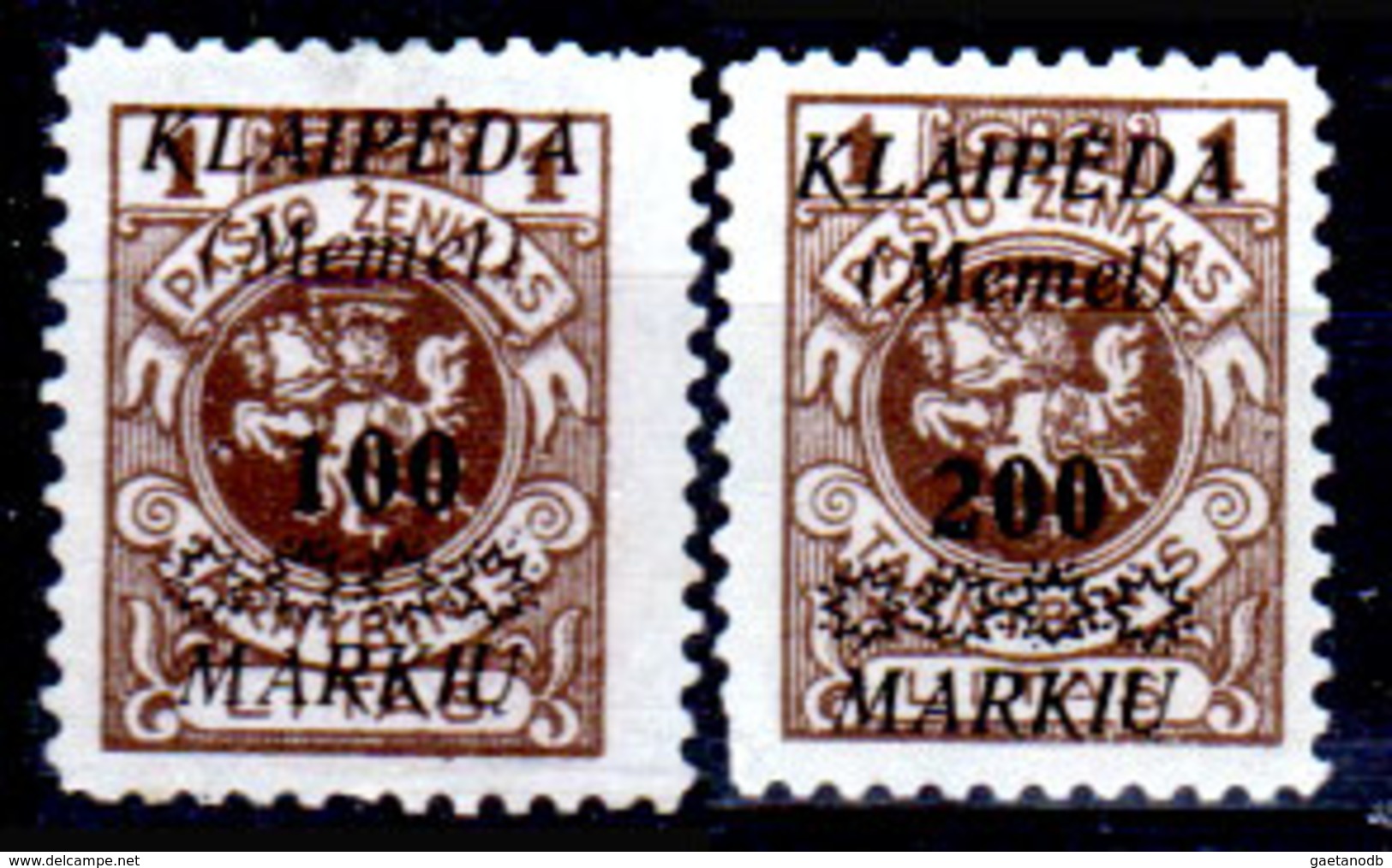 Memel-024 - Emissione 1923 (o) Used - Senza Difetti Occulti.) - Used Stamps