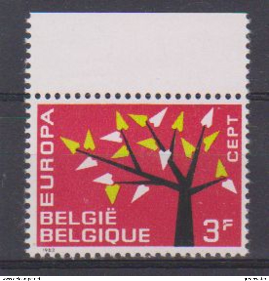 Europa Cept 1962 Belgium 3F VARIETY Red Point In "F" ** Mnh (38695) - 1962