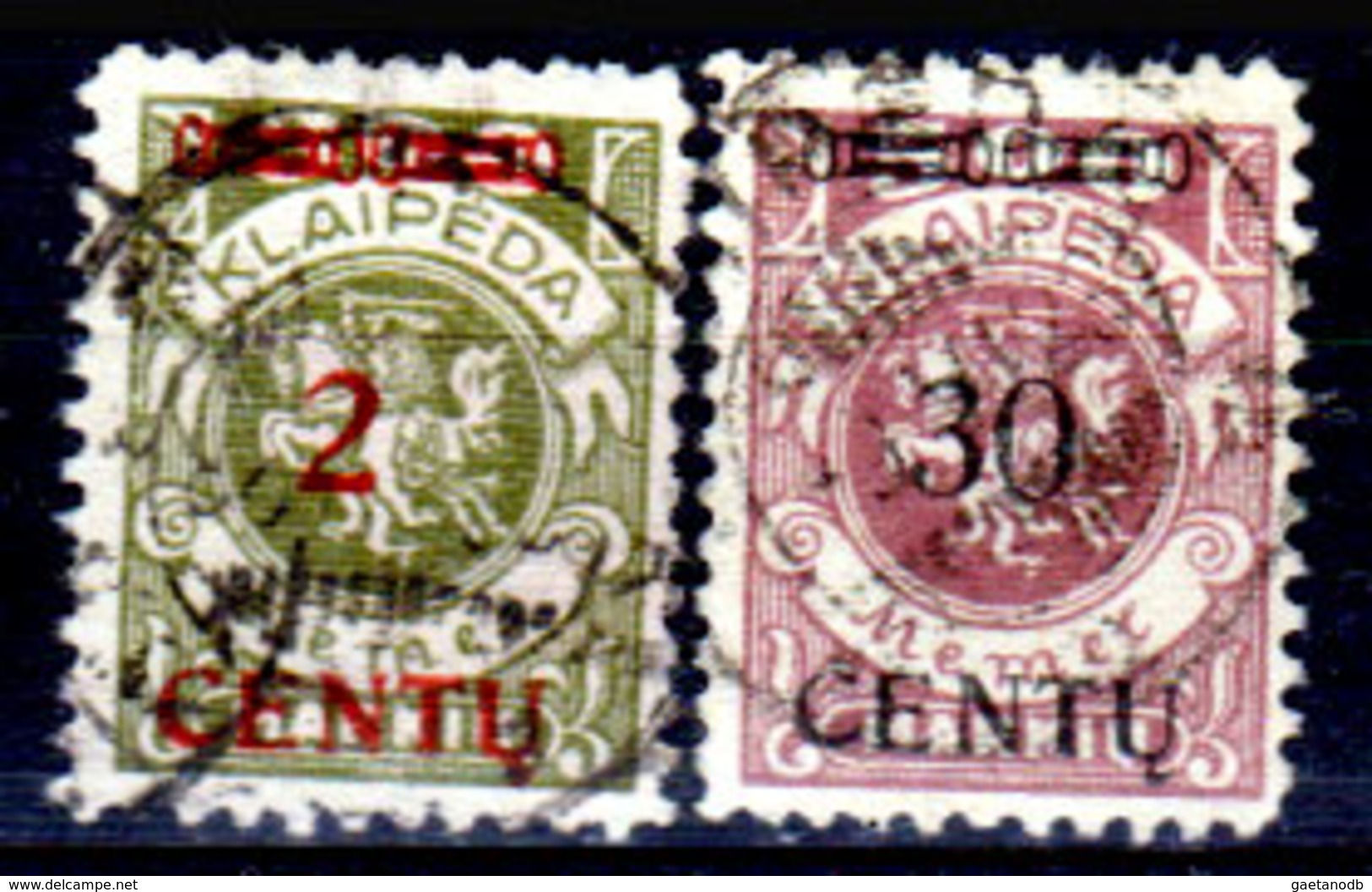 Memel-027 - Emissione 1923 (o) Used - Senza Difetti Occulti.) - Used Stamps