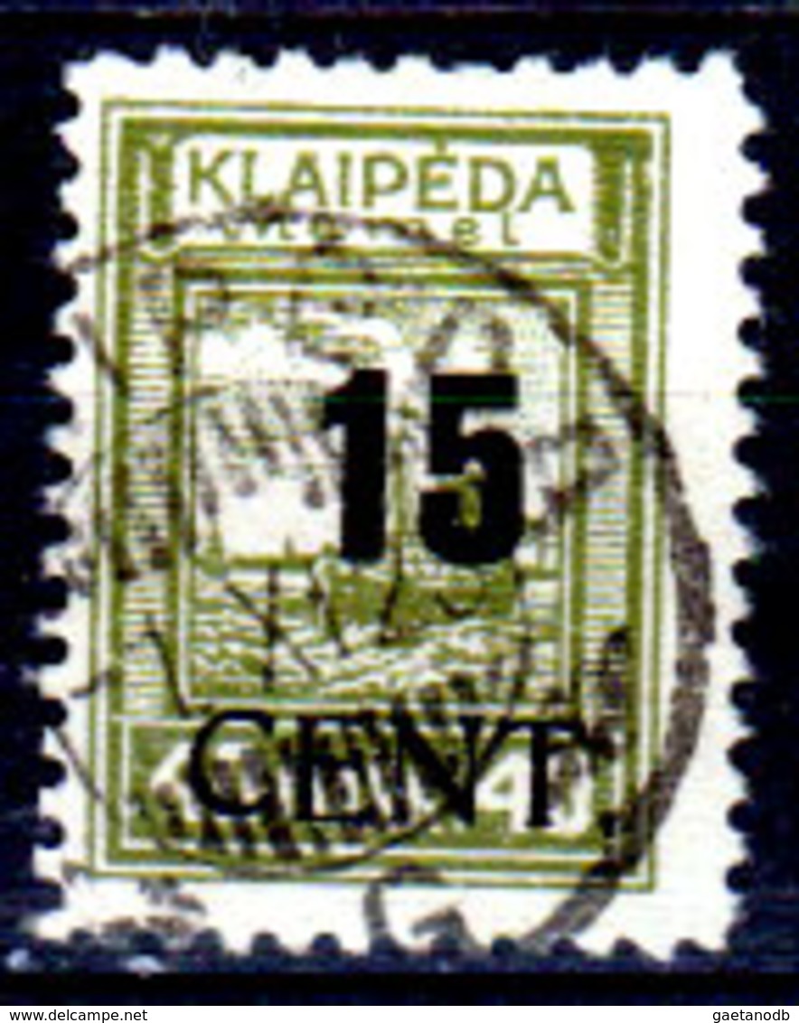 Memel-029 - Emissione 1923 (o) Used - Senza Difetti Occulti.) - Used Stamps