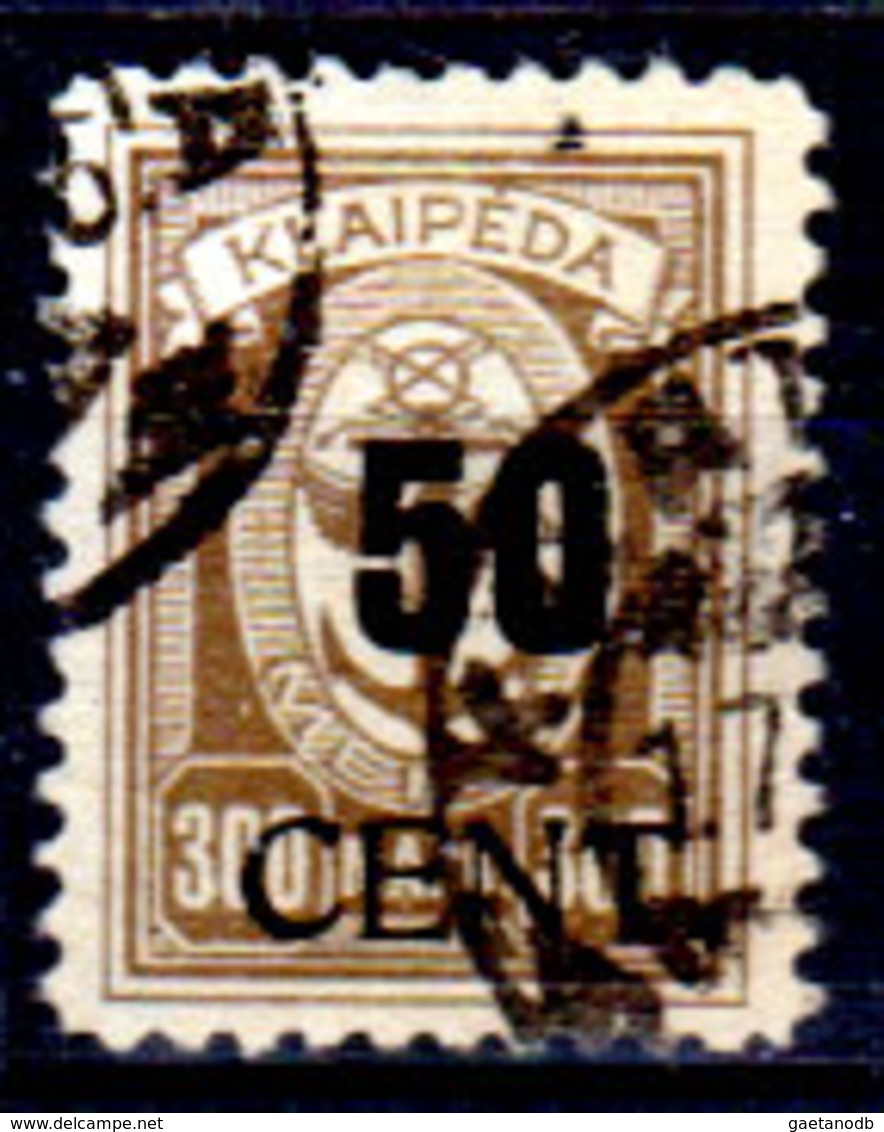 Memel-030 - Emissione 1923 (o) Used - Senza Difetti Occulti.) - Usati