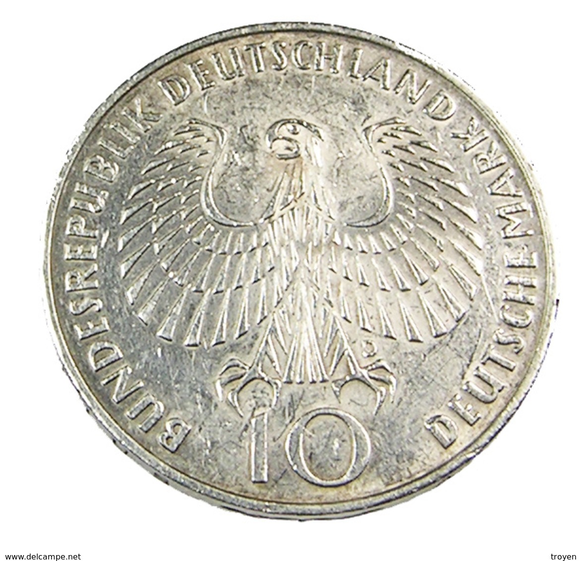 10 Mark - Jeux Olympics - Allemagne -  Argent - 1972 - TTB - - Gedenkmünzen