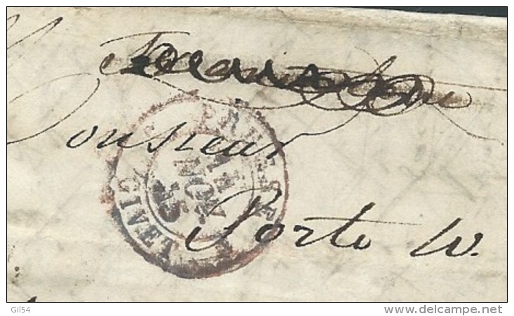 Lettre De Saint Pétersbourg écrite Pour  Paris  En 1845   , Lac De 3 Pages -  Kub2508 - ...-1857 Prephilately