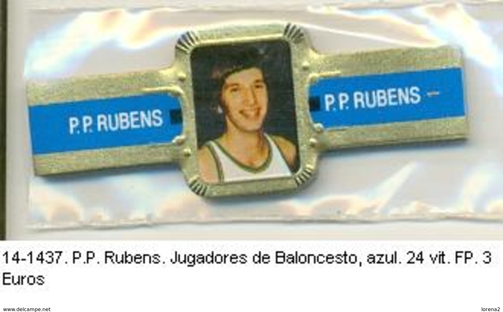 Vitolas P.P. Rubens. Jugadores De Baloncesto. Ref. 14-1437 - Vitolas (Anillas De Puros)