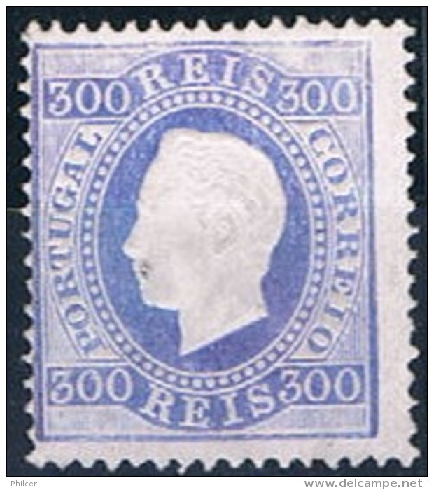 Portugal, 1870/6, # 47 Dent. 13 1/2, MNG - Unused Stamps