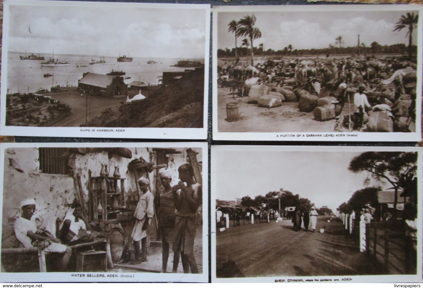 Yemen Lot 10 Cpa Aden Dont Messageries Maritimes Voir Photos - Yemen