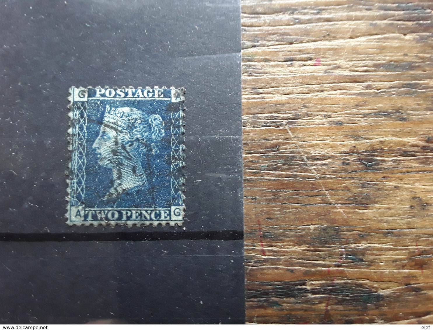 GB VICTORIA 1858, 2 Pence Bleu Yvert No 27 , Plate / Planche 15 Obl  London Cds Cancel TB - Used Stamps