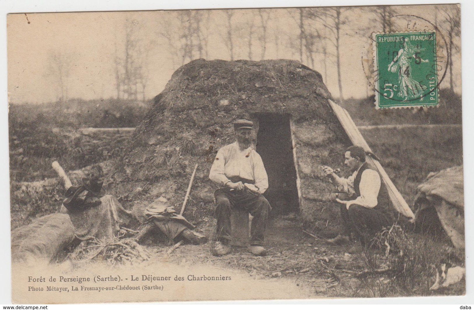 Forêt De Perseigne. Le Déjeuner Des Charbonniers - Altri & Non Classificati