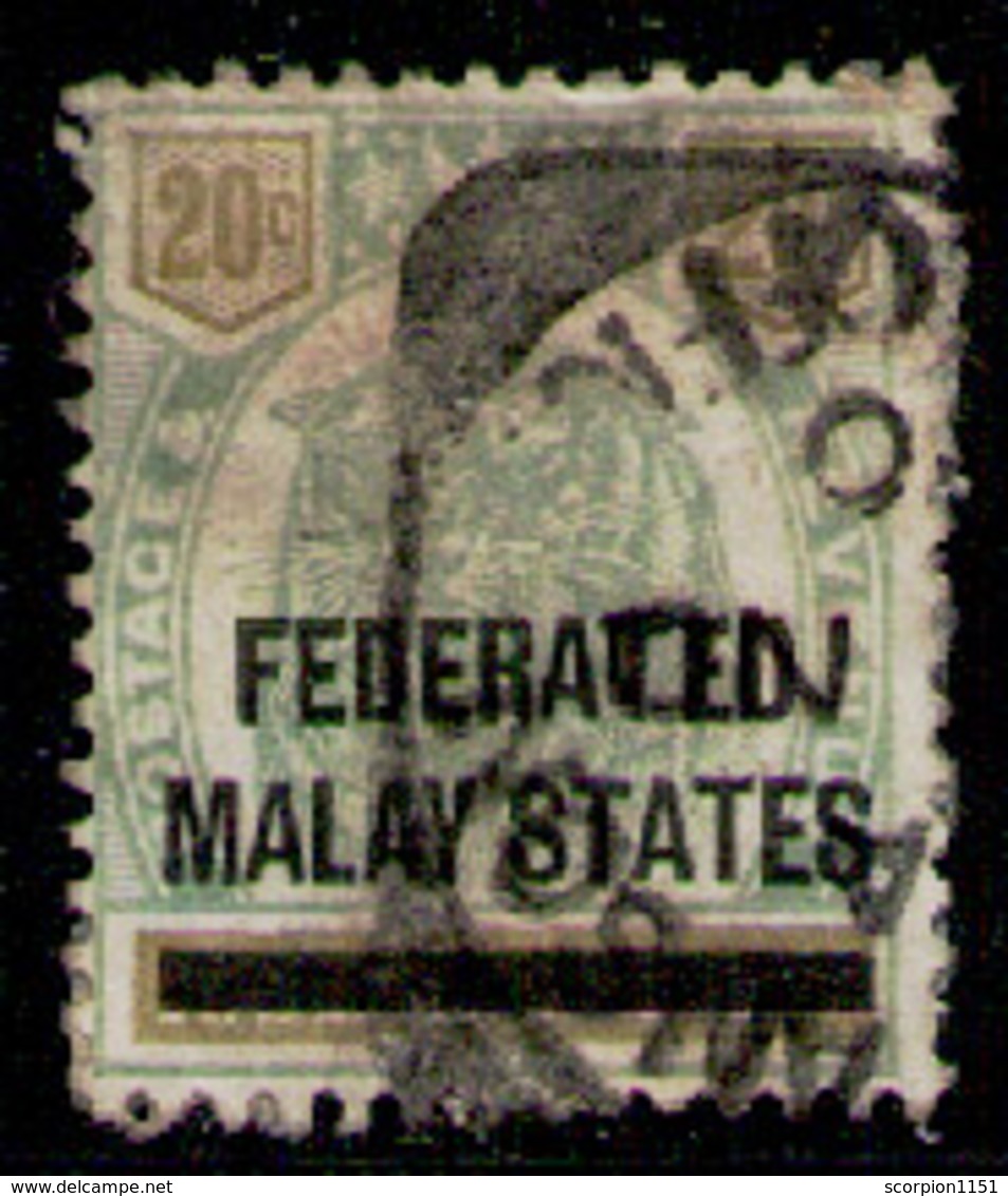 FEDERATED MALAY STATES 1900 - From Set Used - Federated Malay States