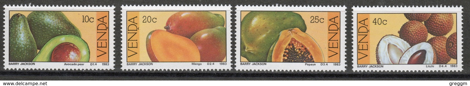 Venda Set Of Stamps To Celebrate Sub-Tropical Fruit. - Venda