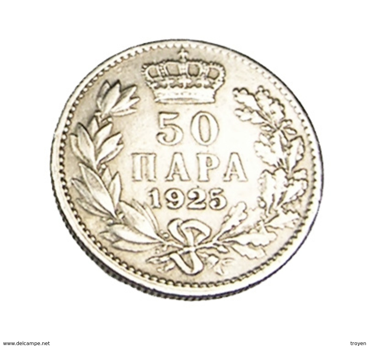 50 Para - Yugoslavie - 1925 - Ni.Bronze - TTB+ - - Yougoslavie