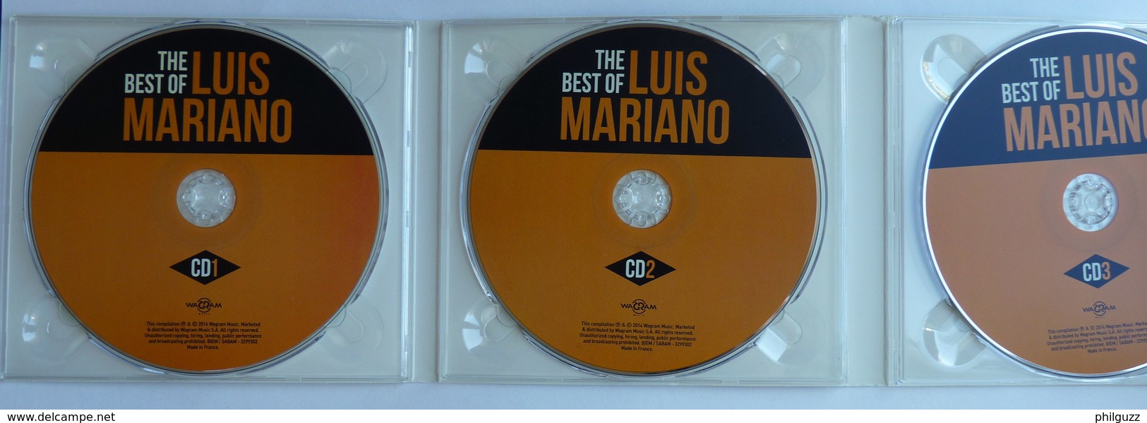 COFFRET 5 CD BEST OF LUIS MARIANO 2014 - Compilations