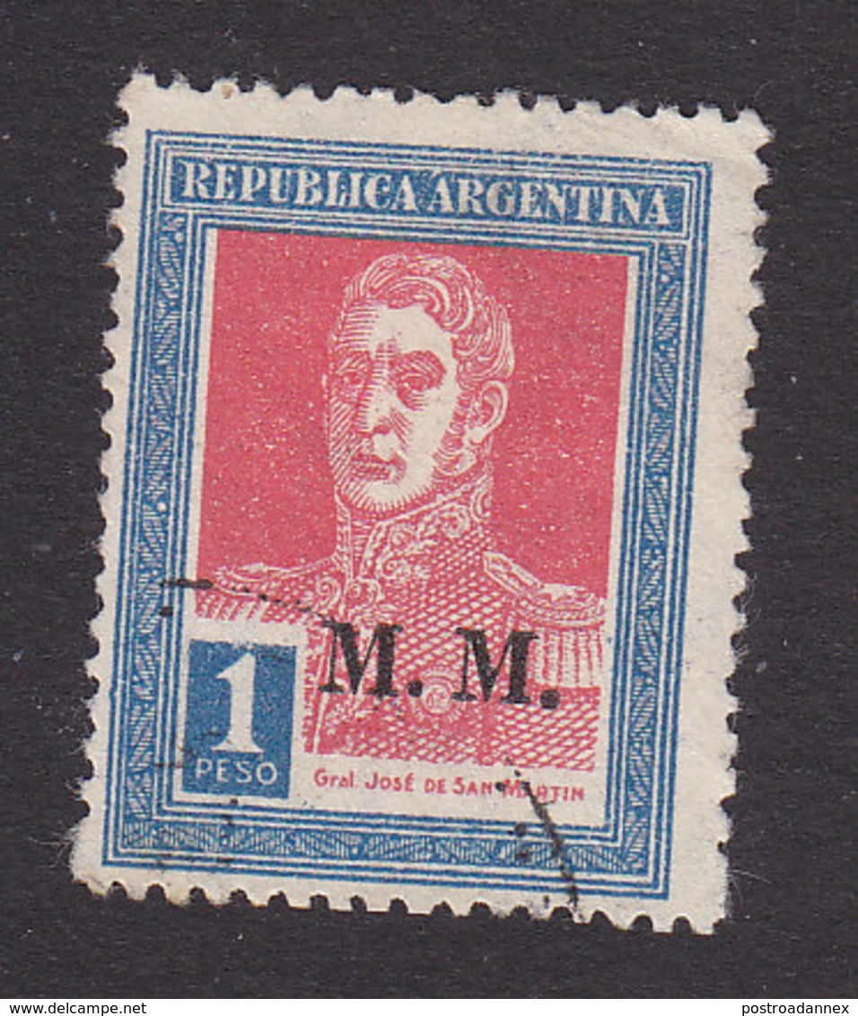 Argentina, Scott #OD268, Used, Regular Issues Overprinted, Issued 1913-37 - Service