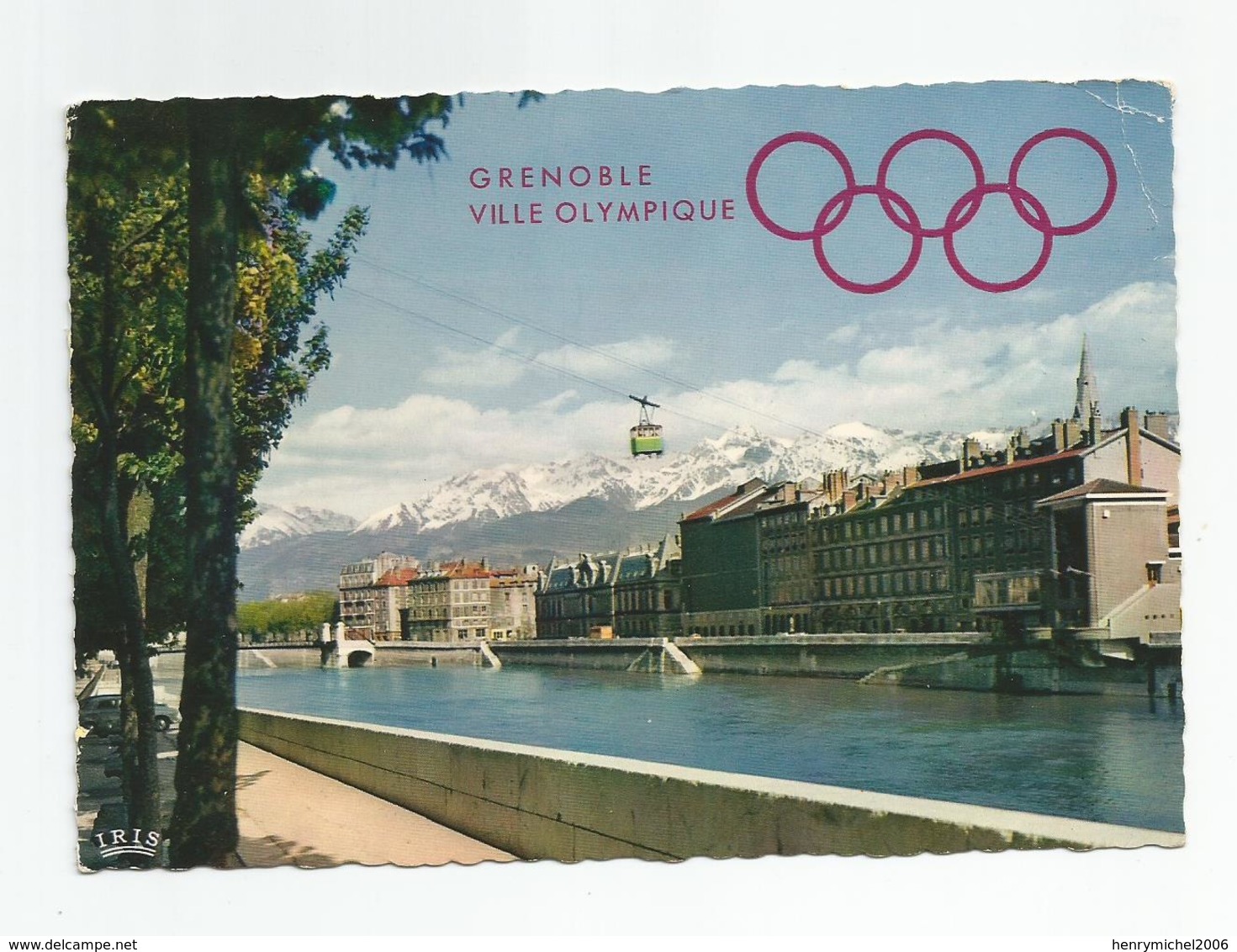 38 Isère Grenoble Ville Olympique Ed Cap N1992 - Grenoble