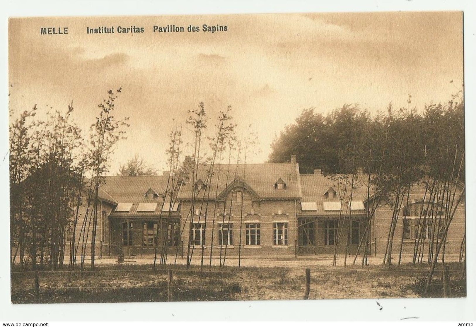 Melle   *  Institut Caritas  -  Pavillon Des Sapins - Melle