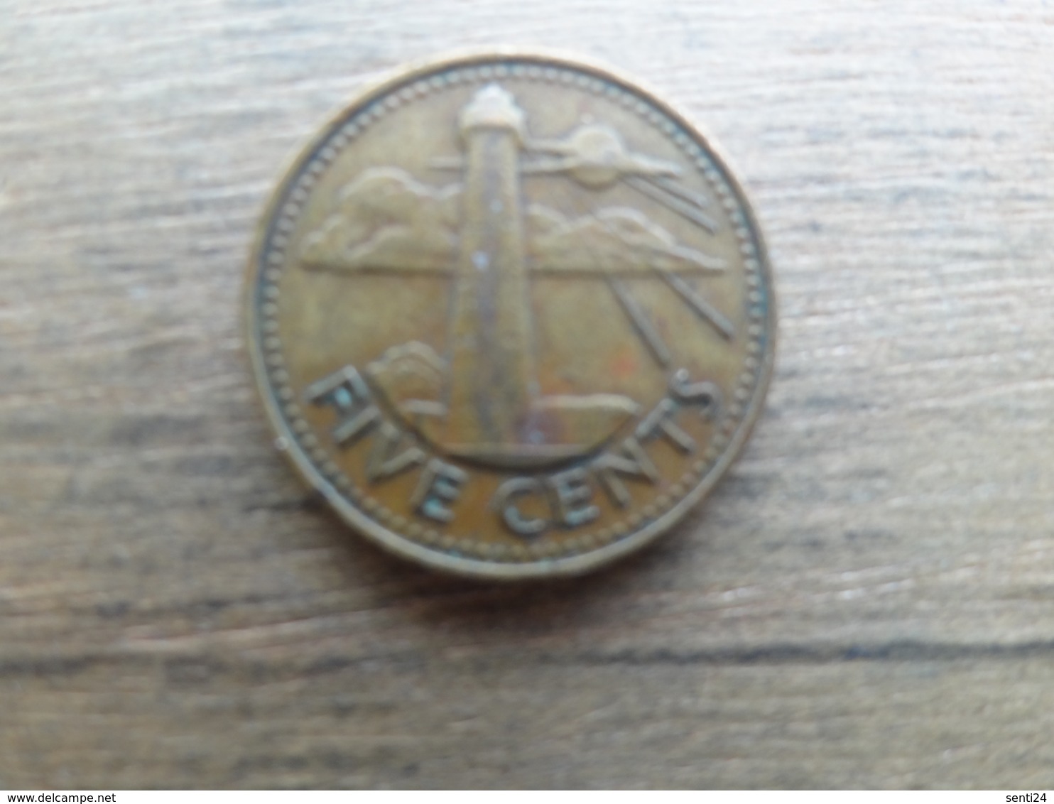 Barbades   5  Cents  1973  Km 11 - Barbades