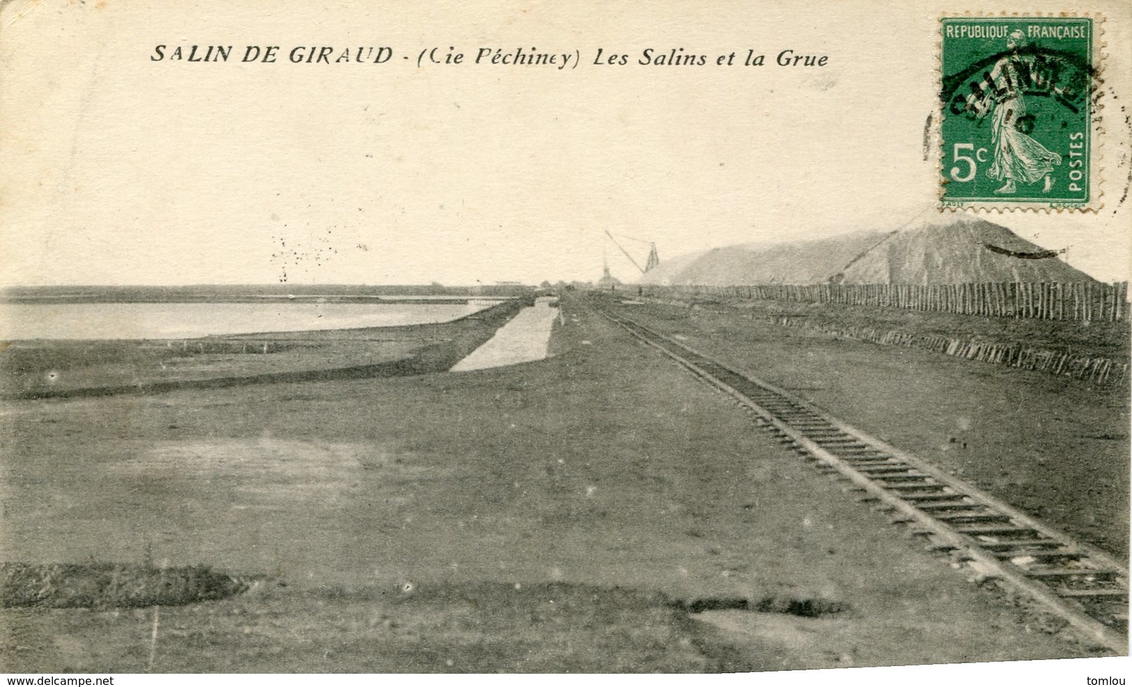 SALIN DE GIRAUD Péchiney Les Salins Et Grue - Autres & Non Classés