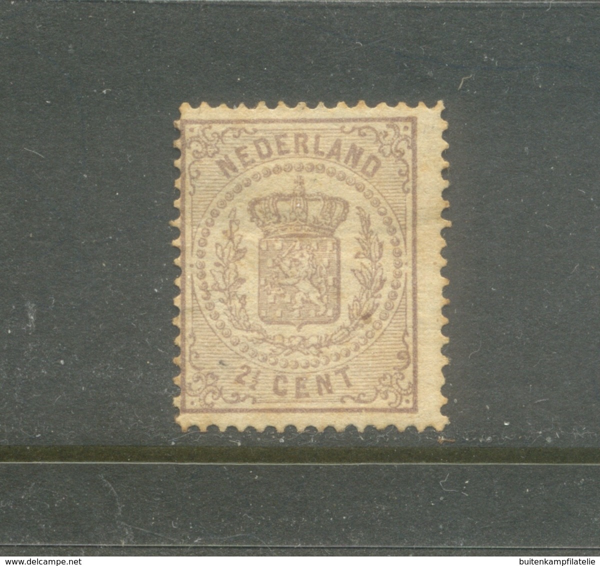 Nvph 18 Ongebruikt Zonder Gom - Unused Stamps