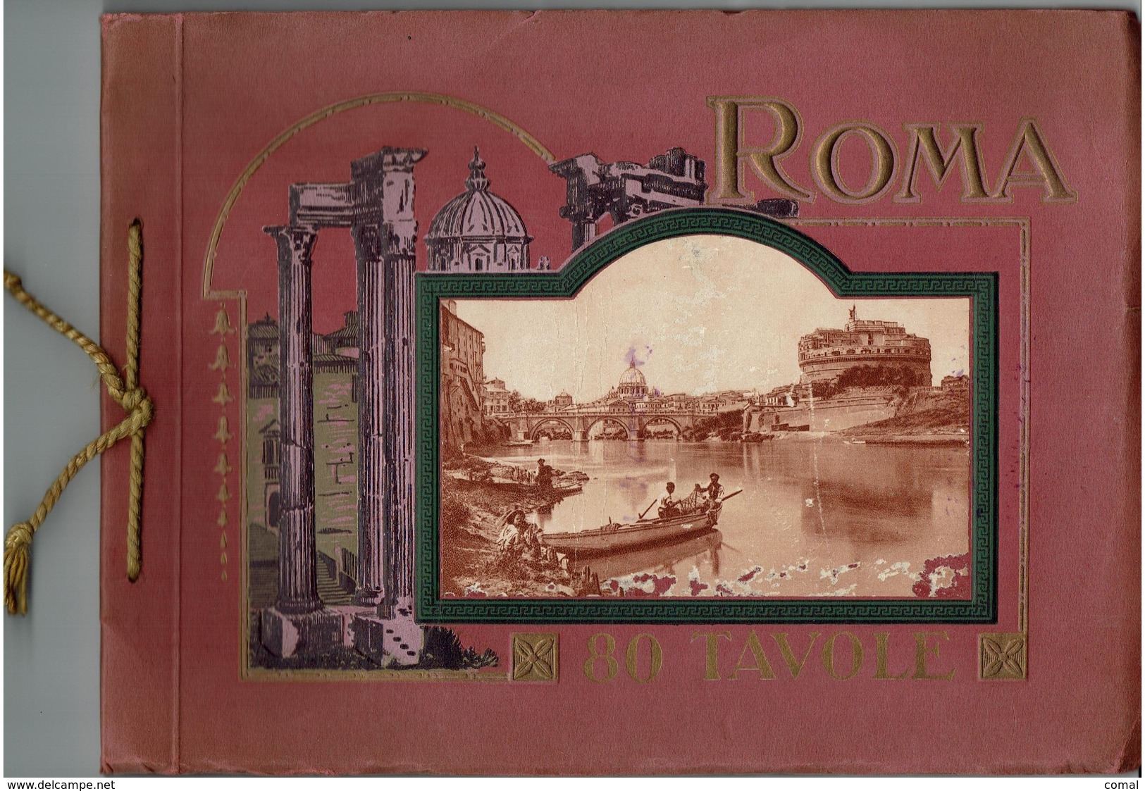 RICORDO DI ROMA - 80 Tavole - Livre Souvenir Sur Rome - - Autres & Non Classés