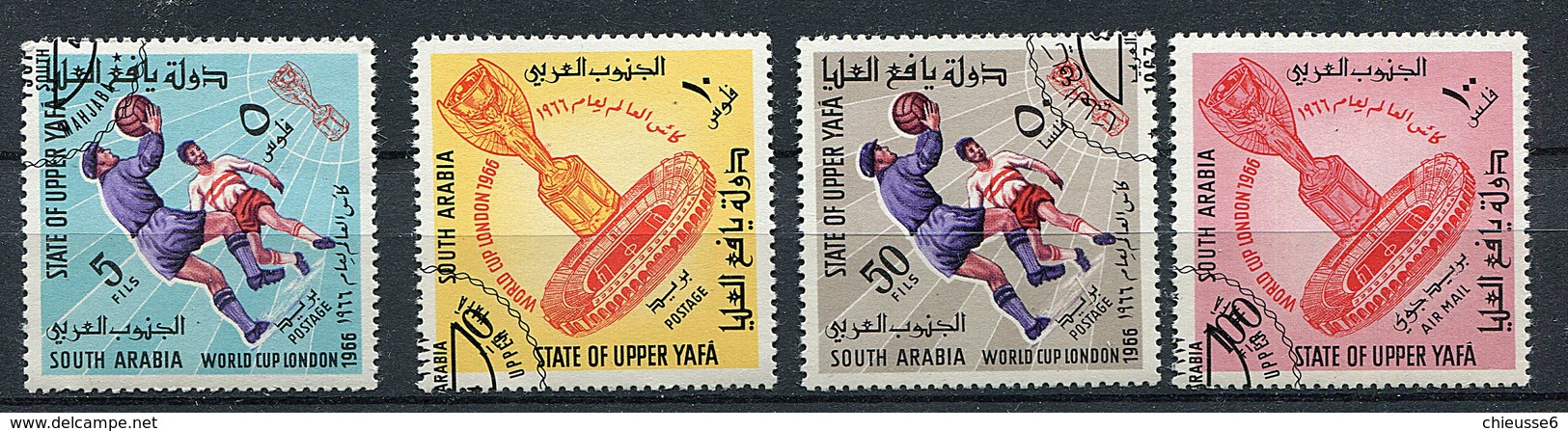 Upper Yafa Ob Ref. Michel N° 28 A à 31 A - Coupe Du Monde De Foot à Londres - - Andere & Zonder Classificatie