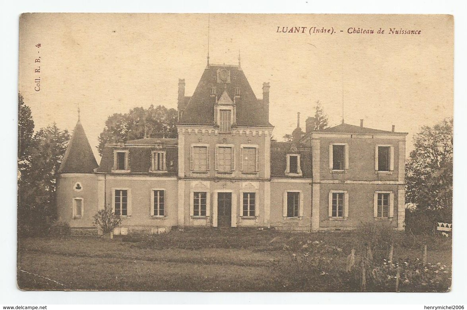 36 Indre Luant Chateau De Naissance - Autres & Non Classés