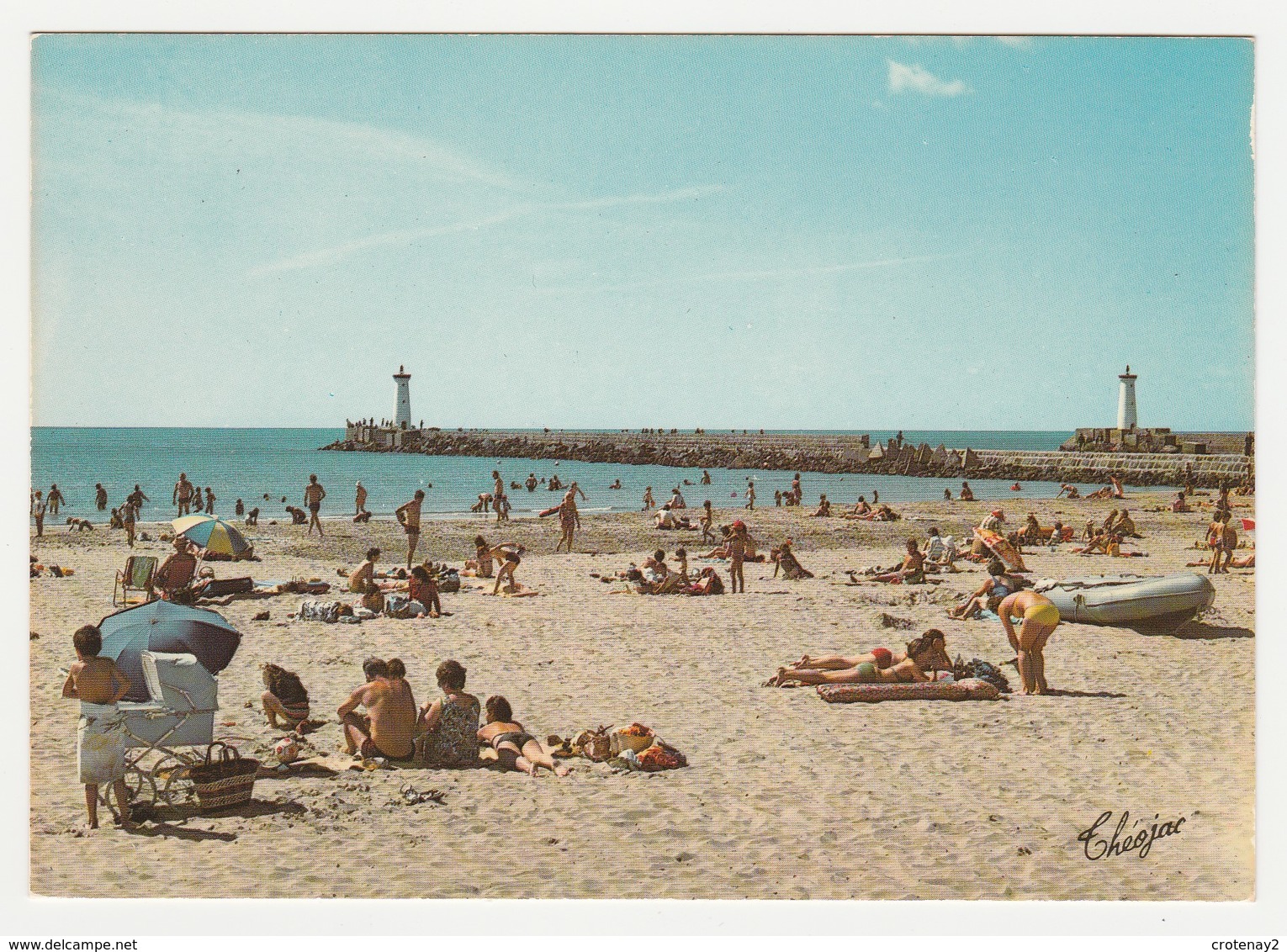 34 Le Grau D'Agde N°163 La Plage Phares Landau - Agde