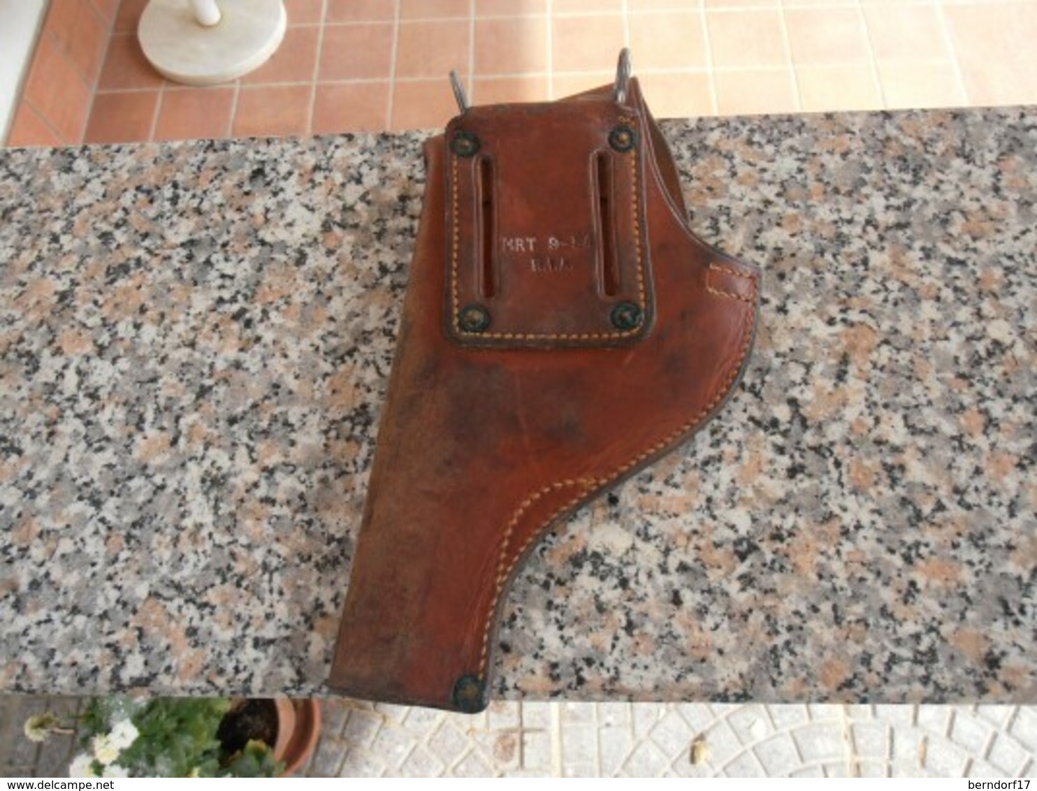 US S&W VICTORY KOREA VIETNAM NAVY PILOT HOLSTER - Ausrüstung