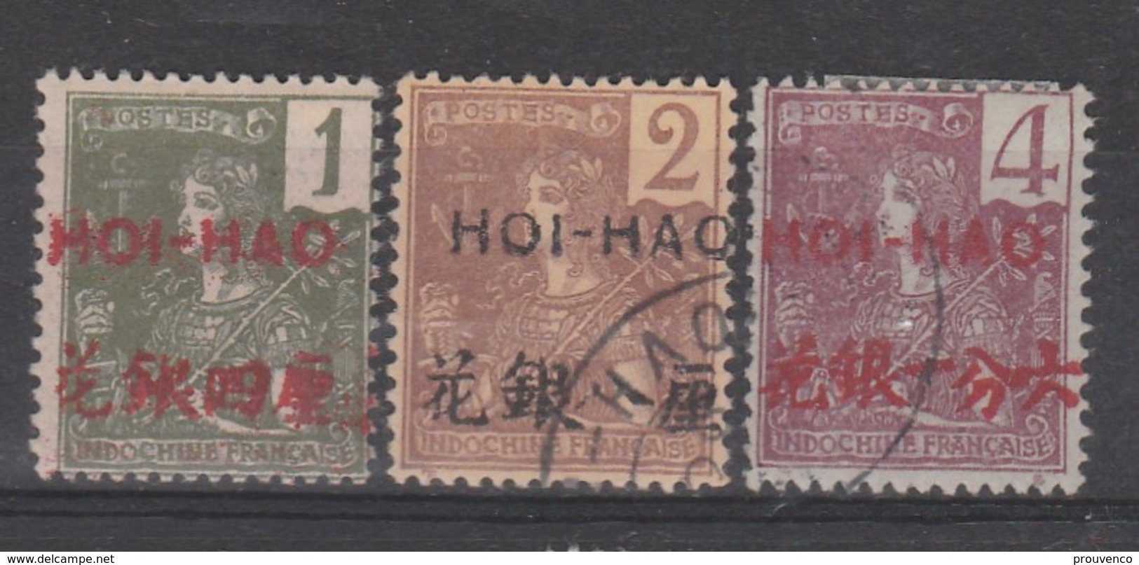 HOI HAO  BUREAU INDOCHINOIS  YT 32 A 34    32 *   TB - Used Stamps