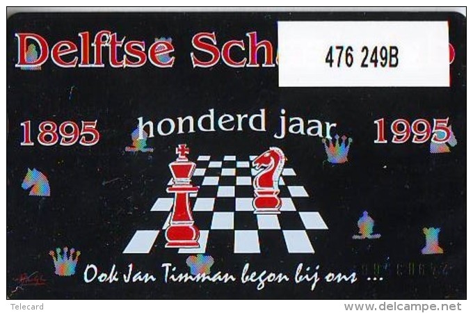 Telefoonkaart  LANDIS&amp;GYR NEDERLAND * RCZ.476   249b * SCHAAK CLUB * CHESS * TK * ONGEBRUIKT * MINT - Privées