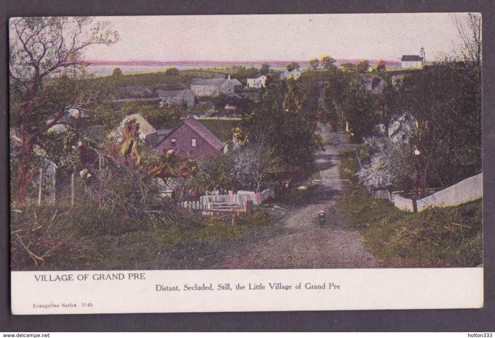 View Of The Village Of Grand Pre, Nova Scotia - Unused - Other & Unclassified