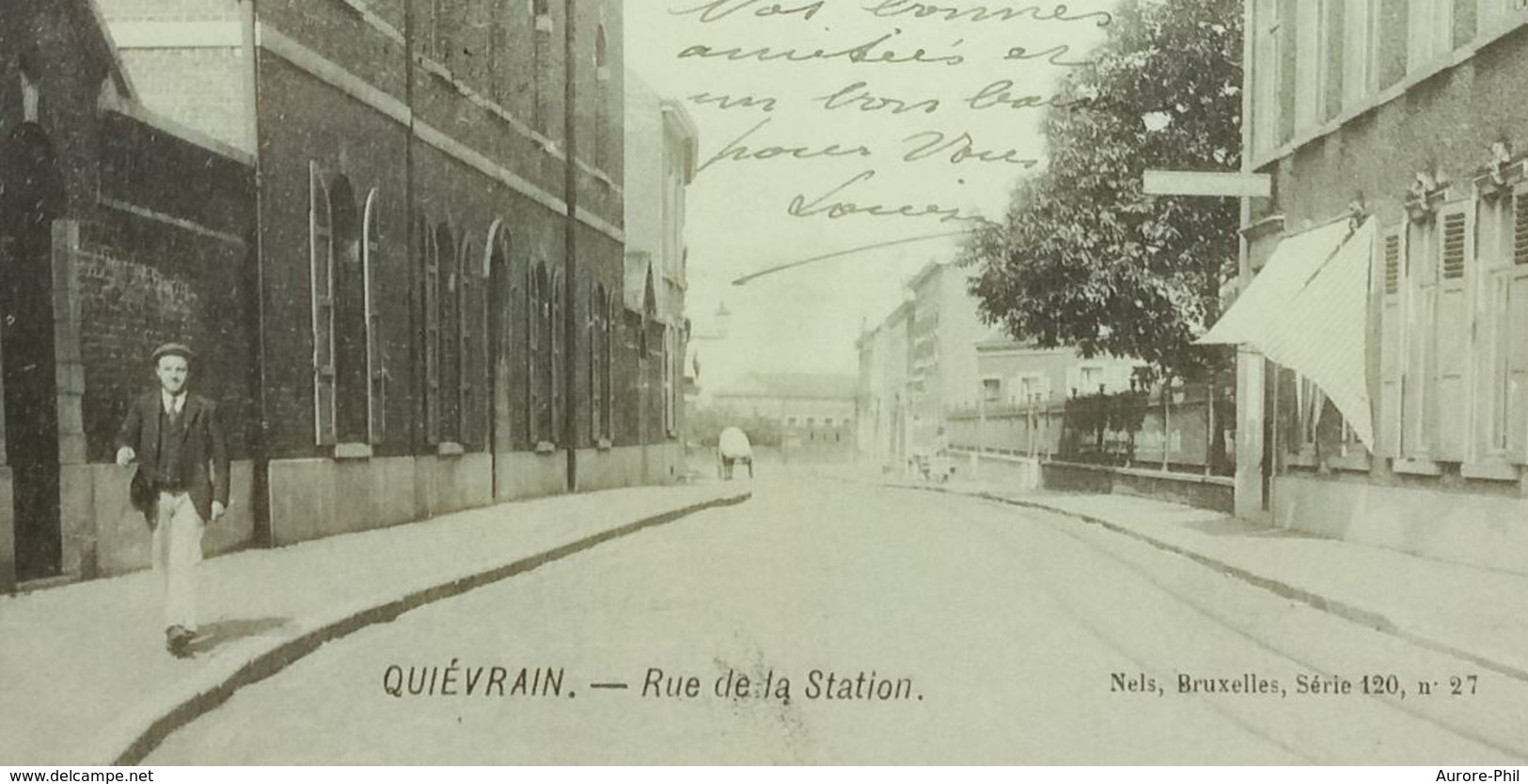 Quiévrain Rue De La Station - Quiévrain