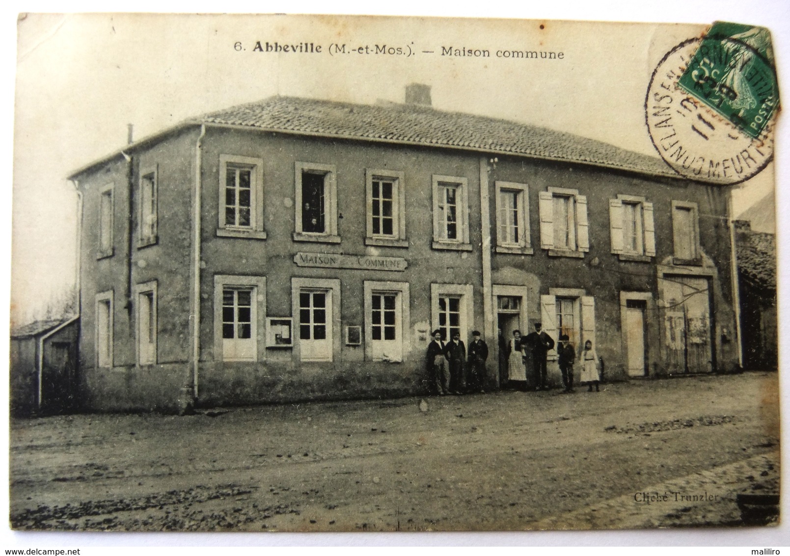 Abbeville (M.-et Mos.) - Maison Commune - Autres & Non Classés