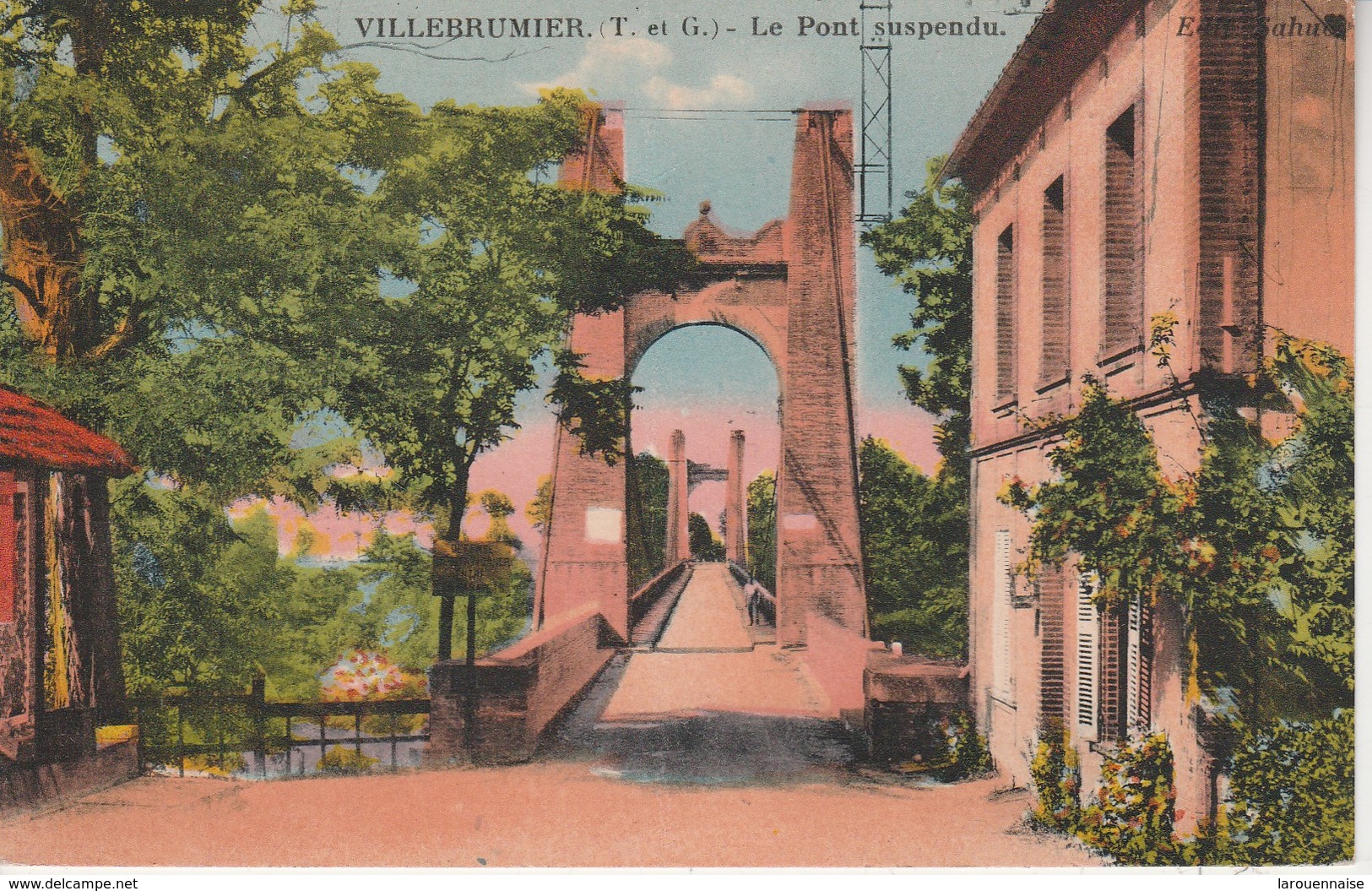 82 - VILLEBRUMIER - Le Pont Suspendu - Villebrumier