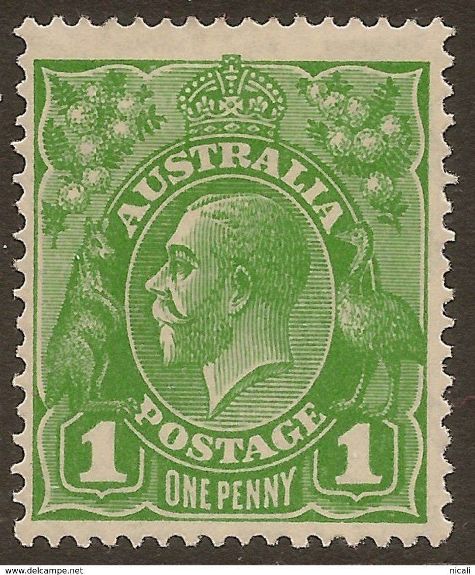 AUSTRALIA 1926 1d KGV SG 95 M #ALK264 - Mint Stamps