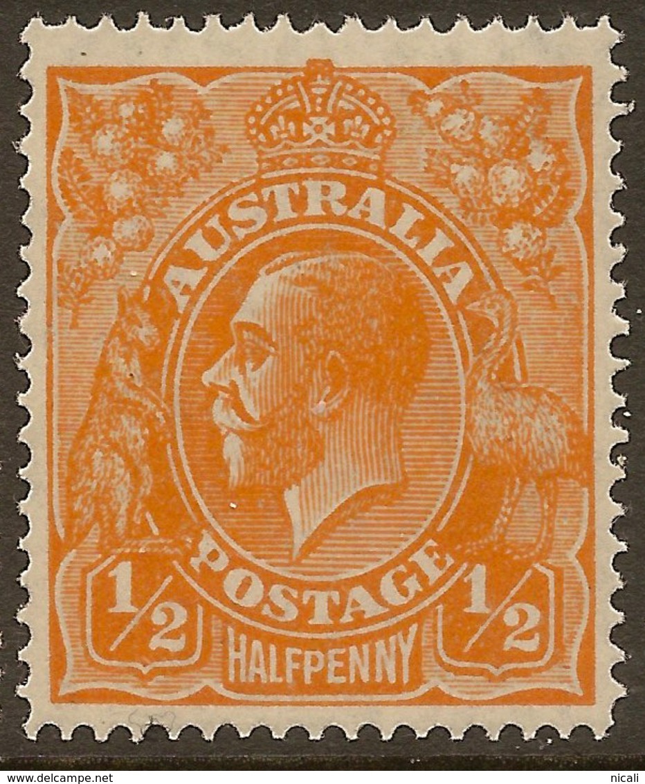 AUSTRALIA 1926 1/2d KGV SG 85 M #ALK263 - Neufs