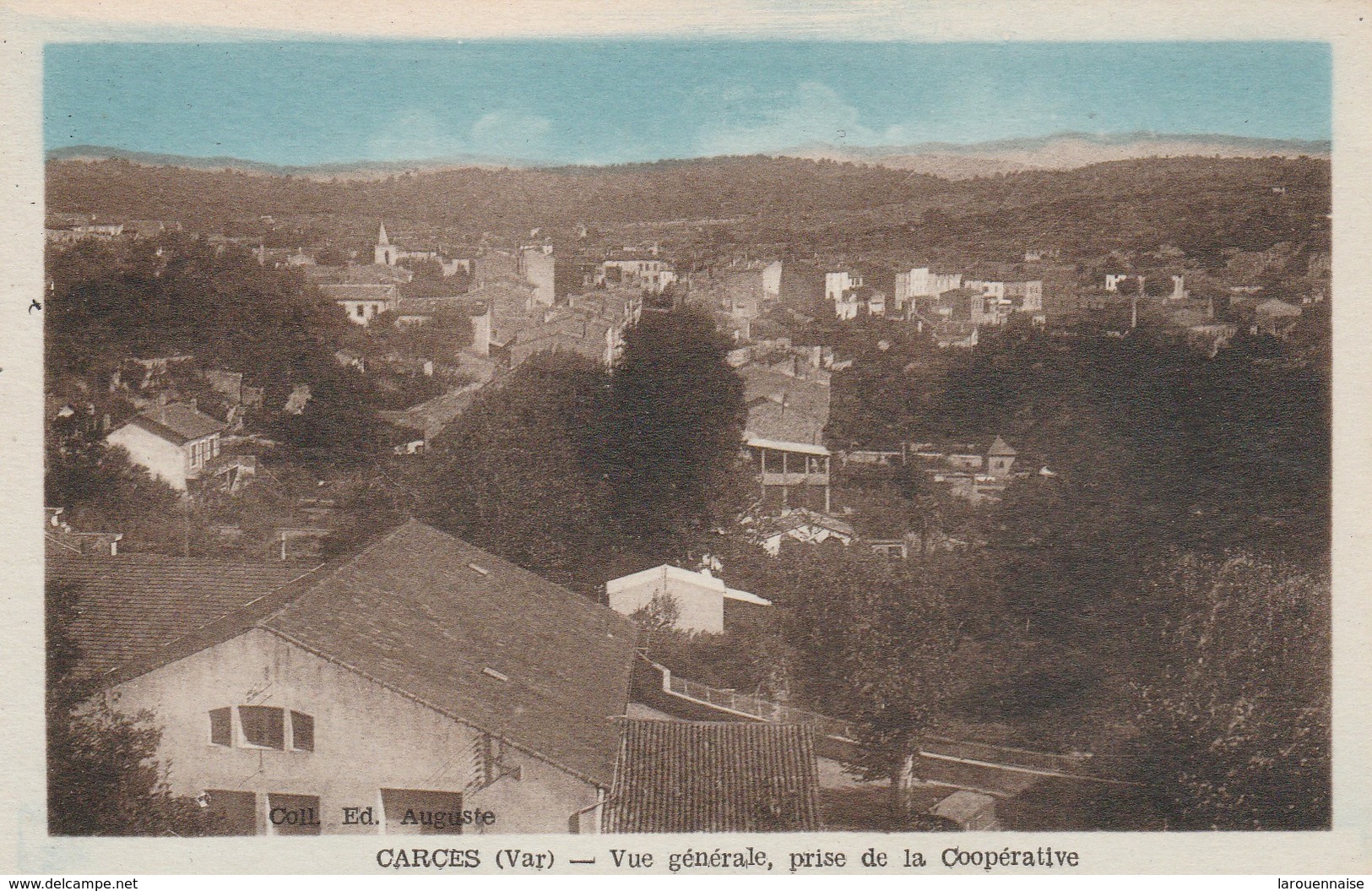 83 - CARCES - Vue Générale, Prise De La Coopérative - Carces