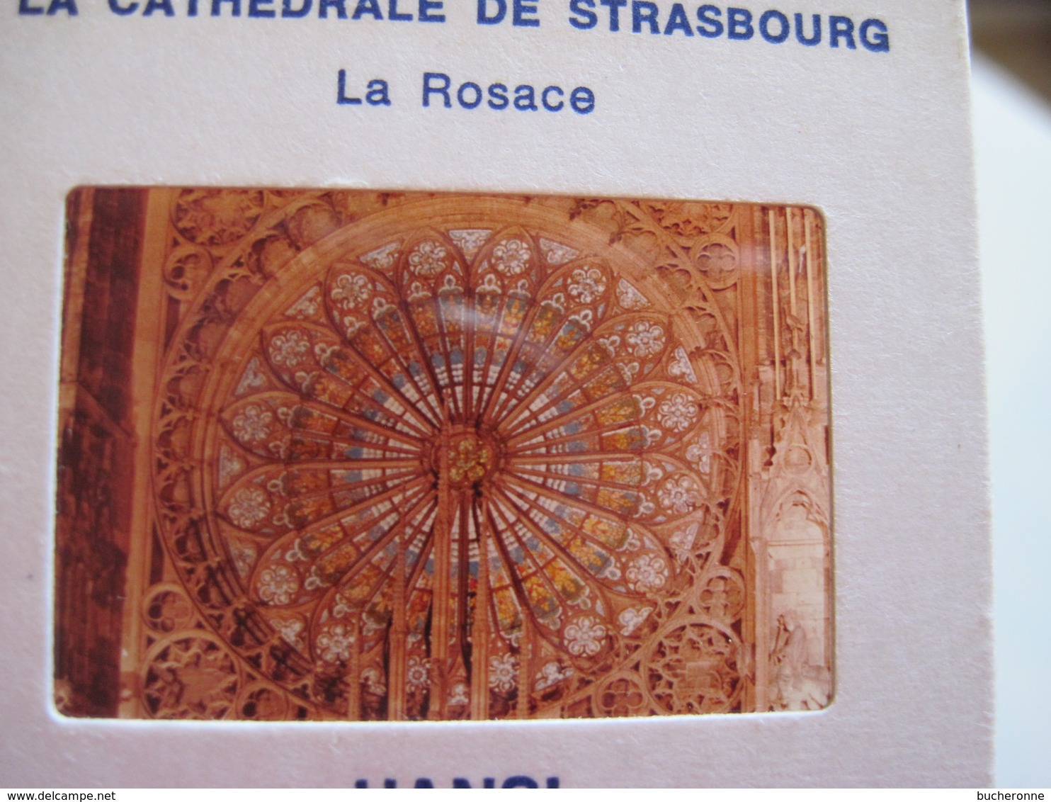 12 Diapositives La Cathédrale De Strasbourg Hansi éditions D'Alsace Lorraine - Diapositives