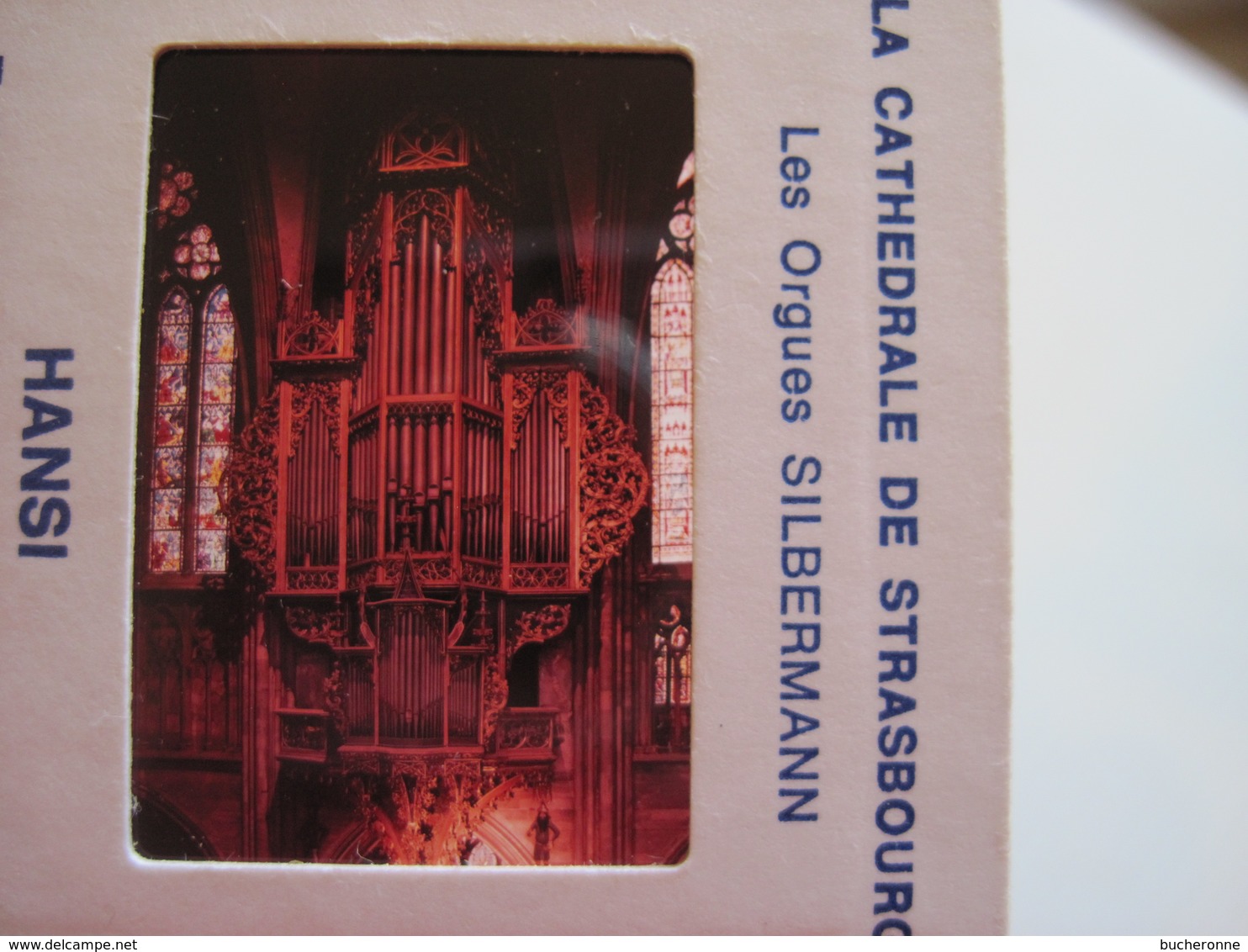 12 diapositives la cathédrale de strasbourg hansi éditions d'Alsace Lorraine