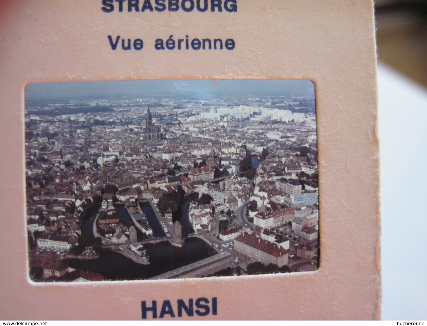 12 diapositives la cathédrale de strasbourg hansi éditions d'Alsace Lorraine