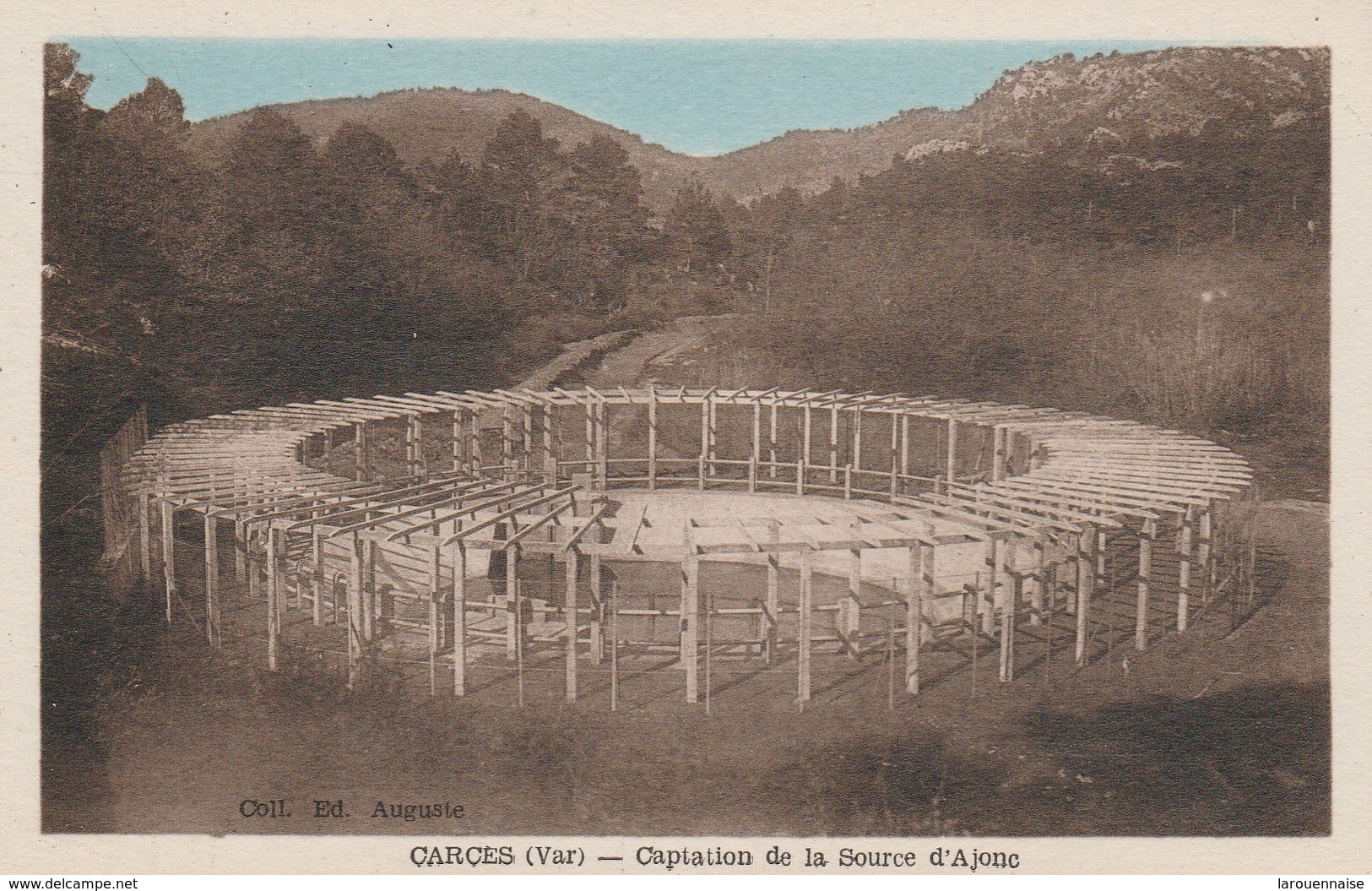 83 - CARCES - Captation De La Source D' Ajonc - Carces