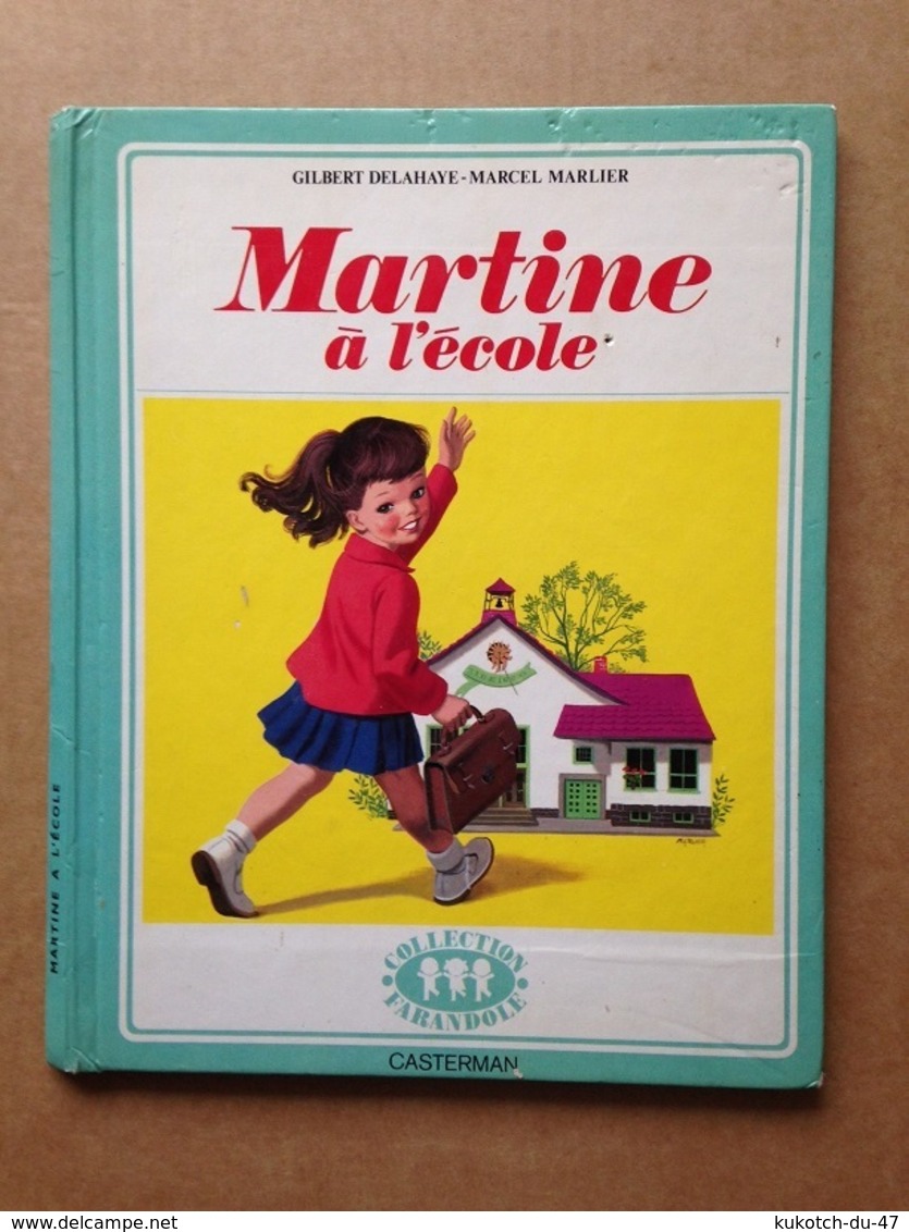 Album Jeunesse - Martine à L'école (1974) - Casterman