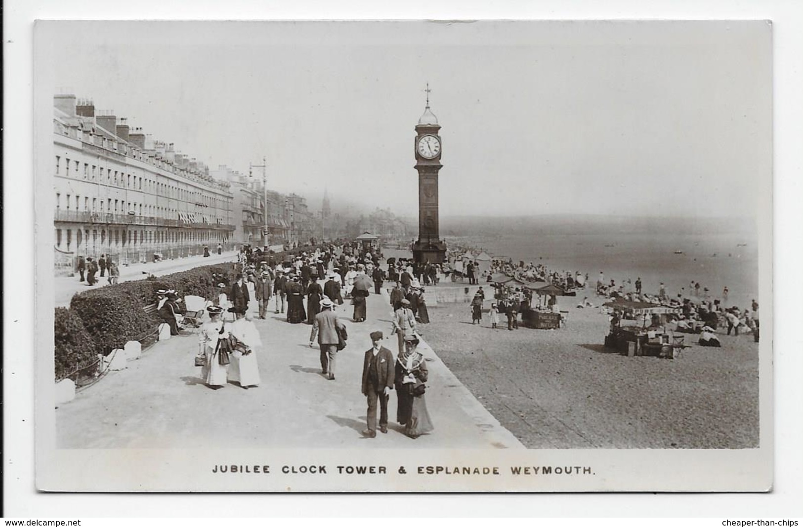 Weymouth - Jubilee Clock Tower & Esplanade - Boots - Weymouth