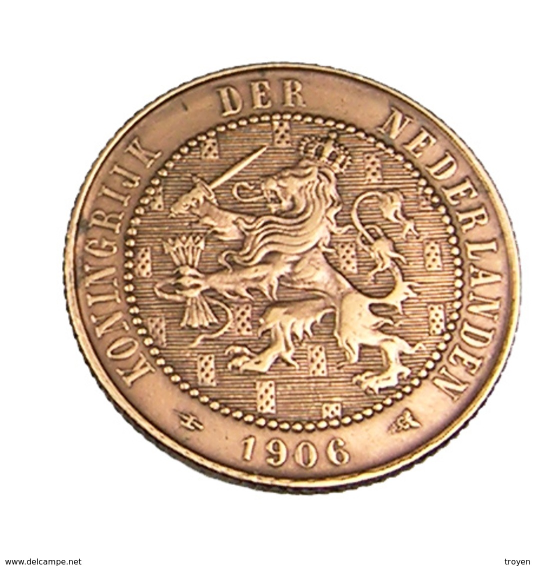 2 1/2 Cent - Hollande - 1906 - Bronze - TTB + - - 2.5 Centavos