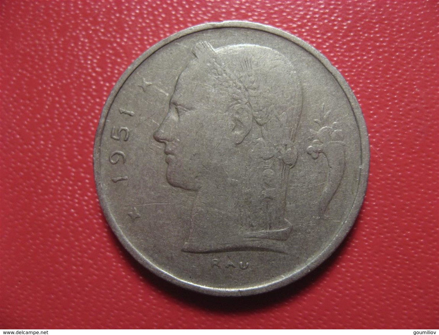 Belgique - Belgie - Franc 1951 8041 - 1 Franc