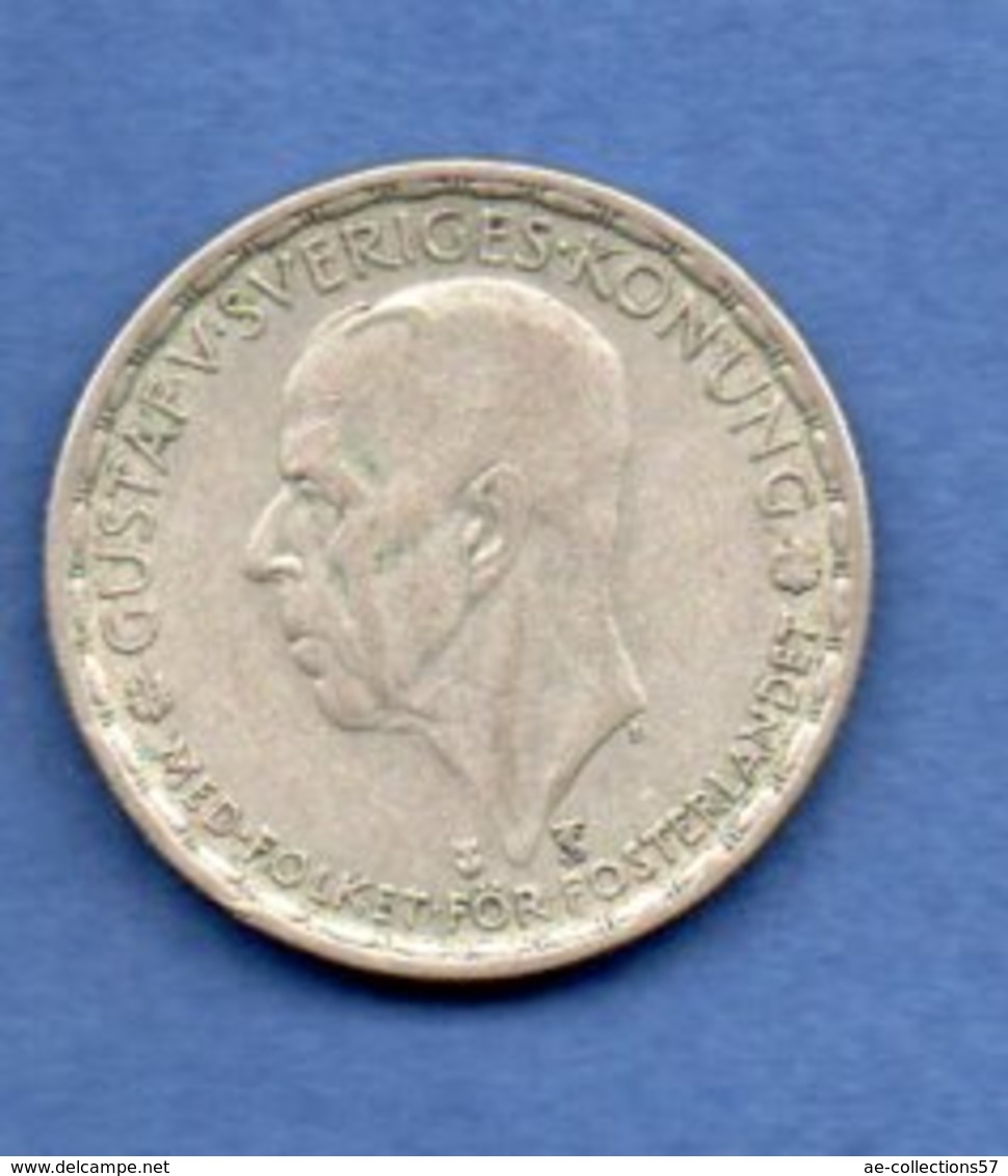 Suède  -  1 Krona  1949  -  Km # 814 -  état  TTB - Suède