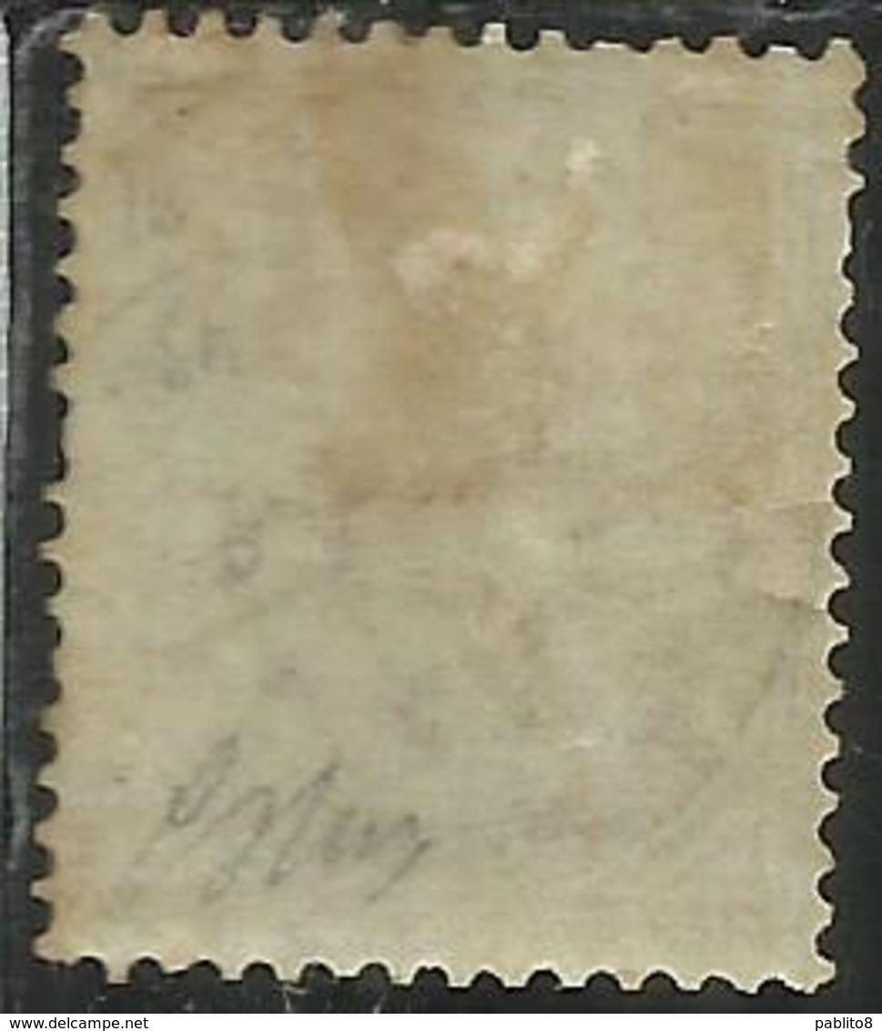 ITALIA REGNO ITALY KINGDOM 1863 - 1865  VITTORIO EMANUELE II CENT. 10c DISCRETA CENTRATURA MH FIRMATO SIGNED - Nuovi