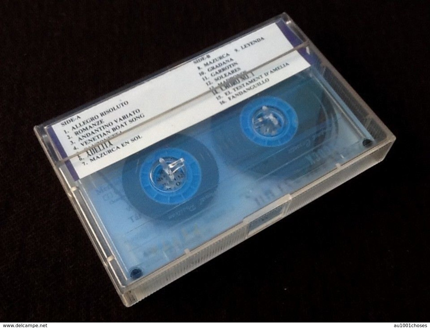 Cassette Audio    Julian  Bream  Romantic Guitar - Audio Tapes